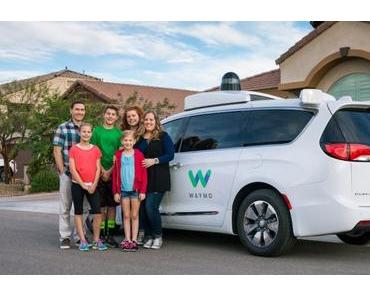 Waymo Flotte wird von Avis gemanagt
