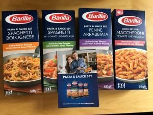 Kjerio: Barilla Pasta&amp;sauce Set