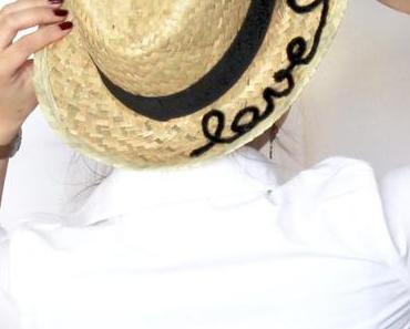 DIY Strandhut mit Lettering | Gastbeitrag bei Lifestyle Mom
