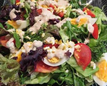 Sommersalat mit Thunfischdressing