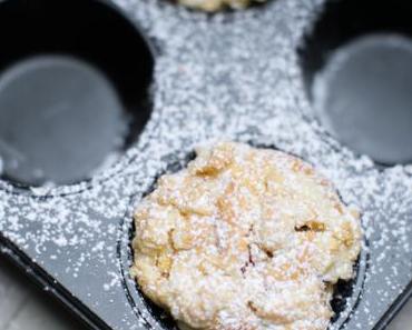 Pfirsich Muffins mit Streuseln