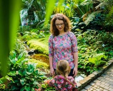 Frankfurt Palmengarten mit Kindern – und blumige Shirts