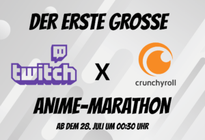 Crunchyroll meets Twitch: Wohnt dem Anime-Marathon bei!