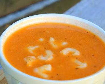 Tarhana Suppe mit getrocknete Manti