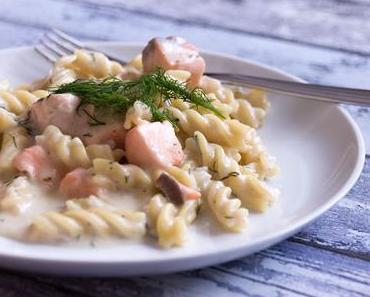 Dill-Lachs-Pasta aus dem KitchenAid Cook Processor