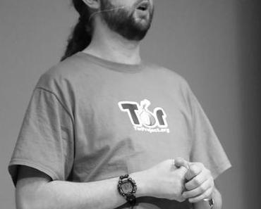 Tor-Gründer Roger Dingledine auf der Def Con in Vegas