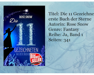 [Rezension] Die 11 Gezeichneten - Das erste Buch der Sterne von Rose Snow