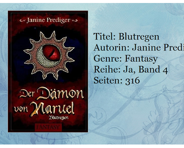 [Rezension] Blutregen von Janine Prediger