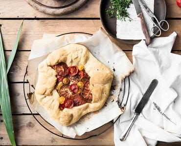 Rezept: Tomaten Galette | Homemade Galette with Tomatoes