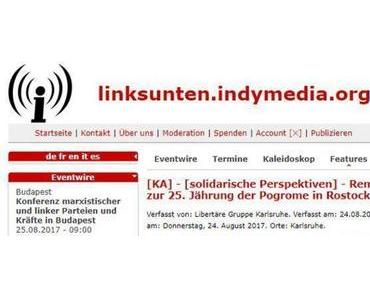 Viel Kritik an der Schließung von Linksunten.Indymedia.org
