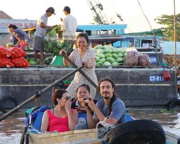 Der schwimmende Markt Cai Rang – Highlight beim Mekong Delta Tour