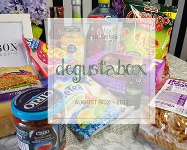 Degustabox - August 2017 - unboxing [kostenloses Produkt]