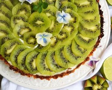 Frisches Knusperglück! Kiwi-Kokosnuss-Tarte