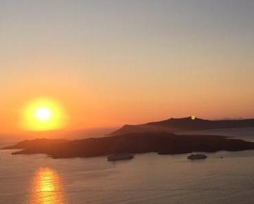 #Sonntagsglück – oder – Sommerglück auf Santorini