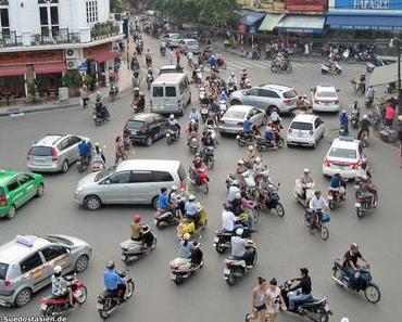 Kulturschock für die Touristen beim Reisen nach Vietnam