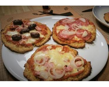 Minipizzen aus Hirseteig aus dem Kochbuch „Run fast eat slow“.