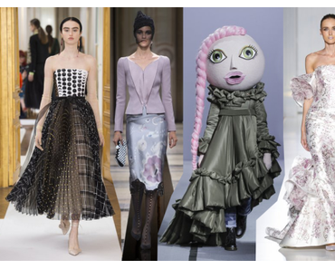 PARIS FASHION WEEK HIGHLIGHTS HAUTE COUTURE HERBST/WINTER 2017/18