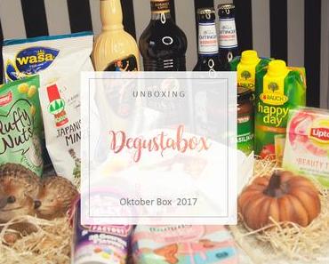 Degustabox - Oktober 2017 - unboxing [Werbung]