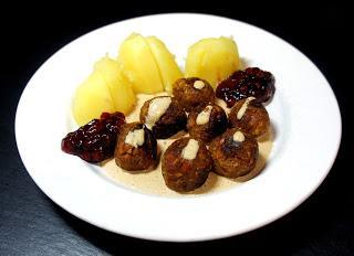 vegane Köttbullar