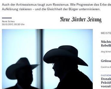 NZZ entdeckt Rassismus der ewig Guten