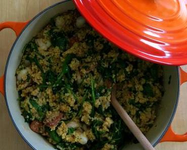 Surf´n´Turf Couscous – und warum ich Onepot-Gerichte so liebe