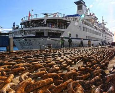 MS Berlin – Modernisierungsarbeiten im Trockendock
