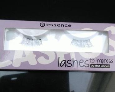[Werbung] essence lashes to impress 03 half lashes + Balea Feuchtigkeitsshampoo