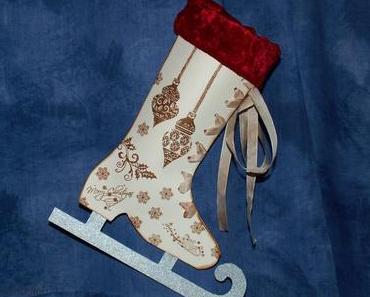 Schlittschuh als Deko