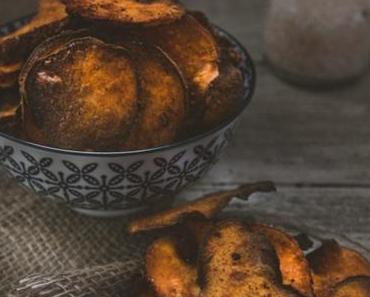 Süßkartoffel Chips selbstgemacht