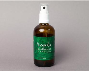 Jetzt verfügbar! Das Incipedia Gesichtswasser