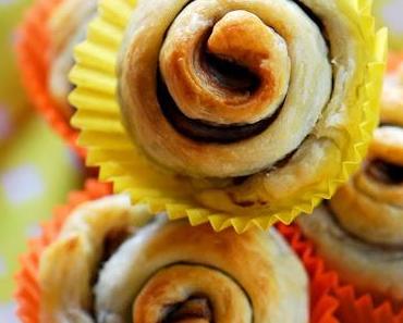 Süßes Fingerfood: Cruffins mit Schokoladencreme [und nur zwei Zutaten!]