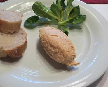 Forellenmousse mit grünem Pfeffer