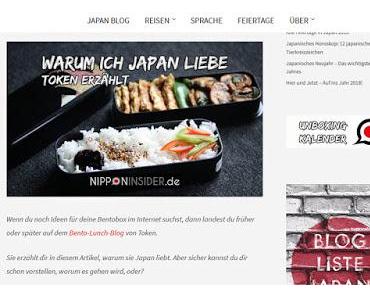 NEWS: Warum ich Japan Liebe & Auslosung der Kochaktionsgewinner