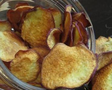 Süßkartoffel-Chips – pikant