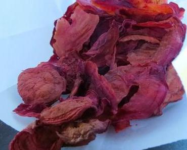 Rote Beete-Chips – pikant