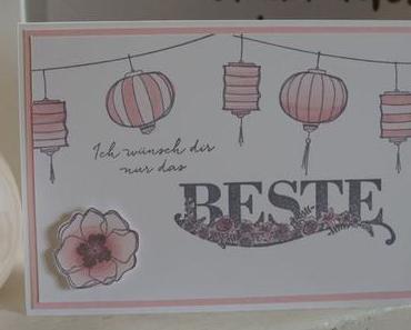 Rosaroter Geburtstag
