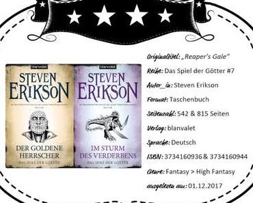 Steven Erikson – Der Goldene Herrscher & Im Sturm des Verderbens