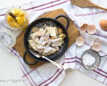 Low Carb Kaiserschmarrn mit Apfelkompott
