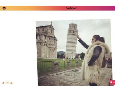 Stereotypische Urlaubsfotos in einem Video zusammengefasst