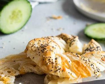 easy Cheddar Bagle ( Cragle) mit Mohn & Sesam