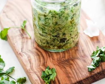 Vegan Monday – würziges Koriander Pesto