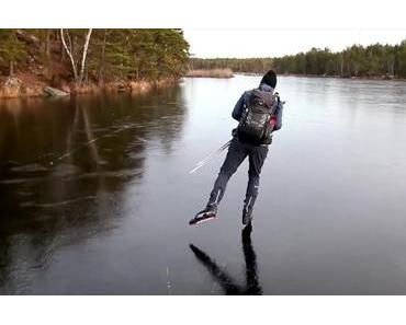 Für die Ohren: Ice Skating auf dünnem Eis