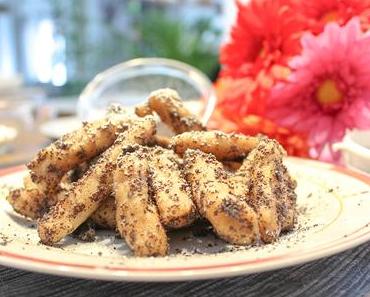 Selbstgewutzelte Mohnnudeln