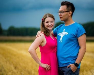 Männershirt und Viskose Jersey Sommerkleid