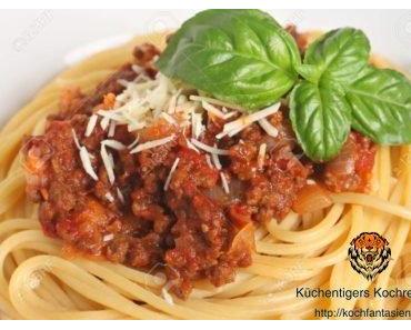 Glutenfreie Spaghetti Bolognese