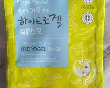 Whamisa Hydrogel Mask Organic Fruits + Wet Brush Haarbürste Flex Dry Petrol [Werbung]