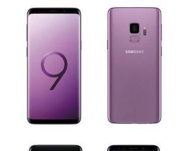 Die Preise für Samsungs Galaxy S9 und S9+