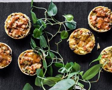 [Rezept] vegetarische Gemüse Mini-Quiches
