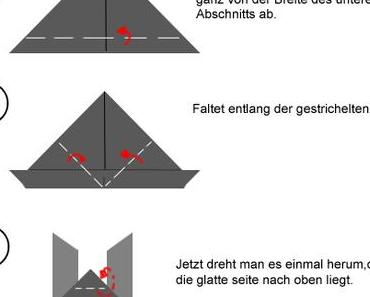 Tutorial Origami Hasengesicht