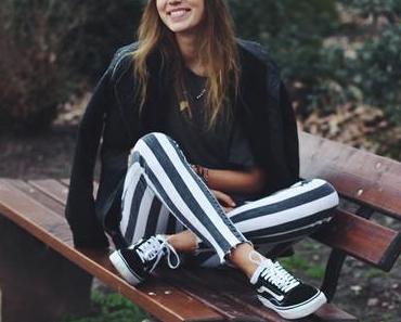 OOTD: Striped Pants Outfit